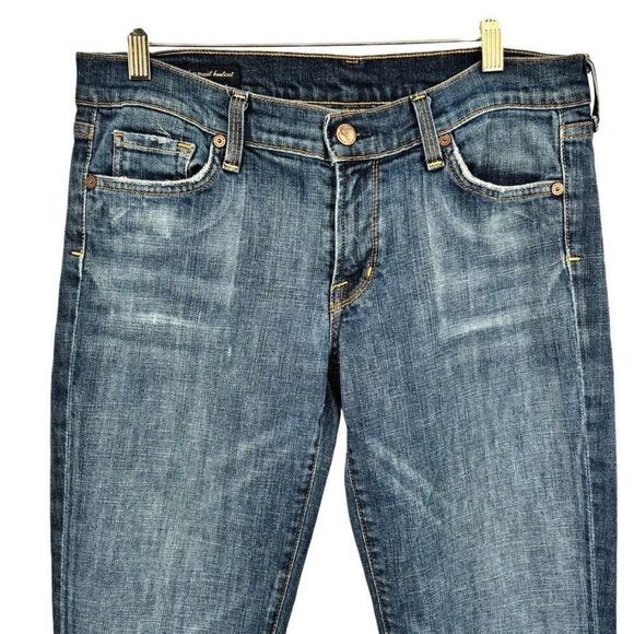 Citizens Of Humanity Kelly Stretch #001 Low Waist Bootcut Jeans Size 31 - Picture 3 of 11